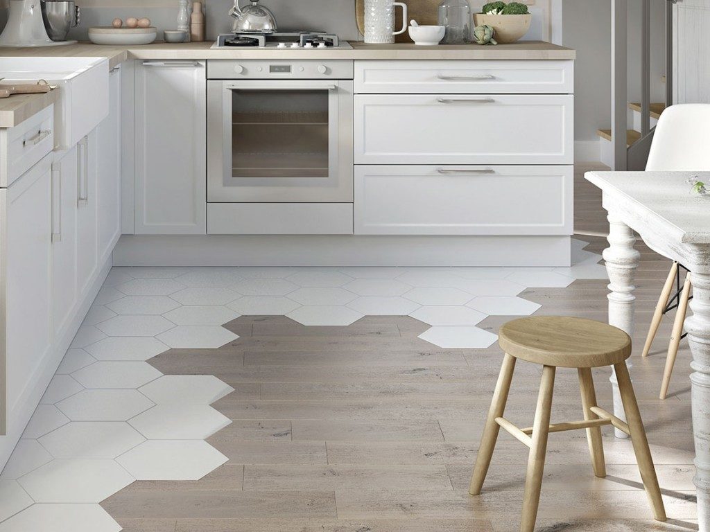 Tendance déco - parquet carrelage